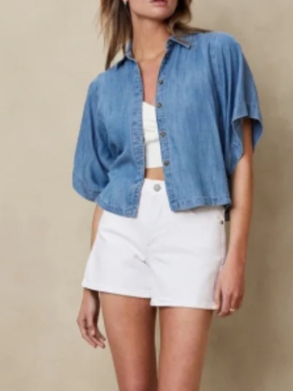 Banana Republic Factory Chambray Shirt